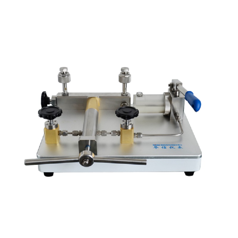 HS728 Hydraulic Pressure Comparison Pump Calibration Table