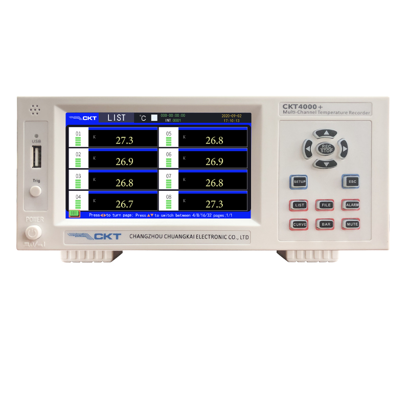 CKT4000+ Series Temperature Data Logger Temperature Recorder Multi-channel Temperature Meter